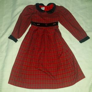 Talbot kids sz 7 plaid dress